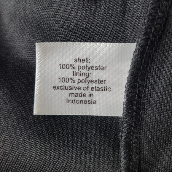 NWT Lane Bryant Peplum V-Neck Blouse Black with Gold Polka Dots - Picture 9 of 11